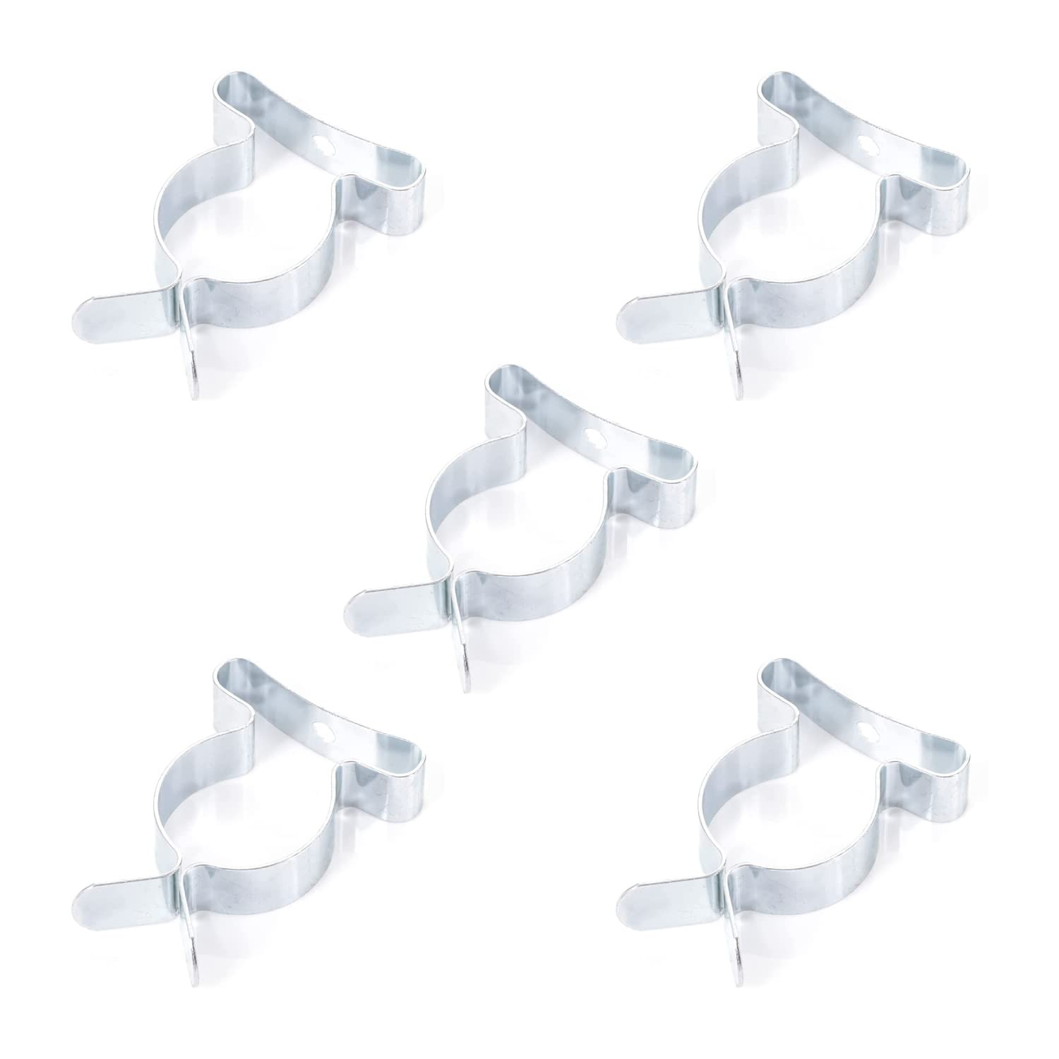 Pack of 5 Tool Spring Terry Clips 25mm Garage/Shed Storage Grip Tidies ...