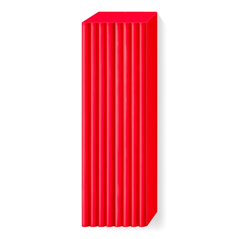 STAEDTLER FIMO 8021-24 Oven Hardening Modelling Clay Soft Indian Red