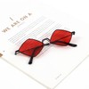 Dazzleimart Retro Diamond Shape Sunglasses for Men & Women, Metal