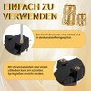 120 Stück Gewindeeinsatz M3 M6, Einschmelzgewinde Einpressmuttern, Ruthex m3-Druck, Gewindeeinsätze