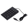 23 Keys Numeric Keyboard, Mini USB Numeric Keyboard Plug and