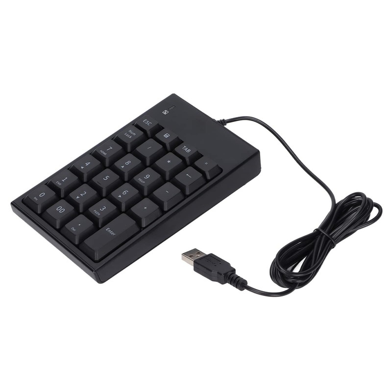 23 Keys Numeric Keyboard, Mini USB Numeric Keyboard Plug and