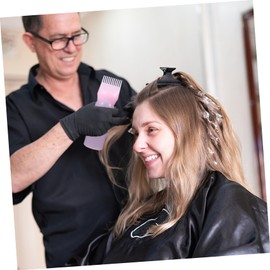 FRCOLOR 3pcs Hair Dye Applicator Bottles Graduated Scale for Easy Salon Color Application Durable Empty Shampoo Scalp Treatment Bottles for Hair Coloring and Care