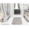 Lashuma Bath Mat Beige - Grey Soft Bath Mat 50