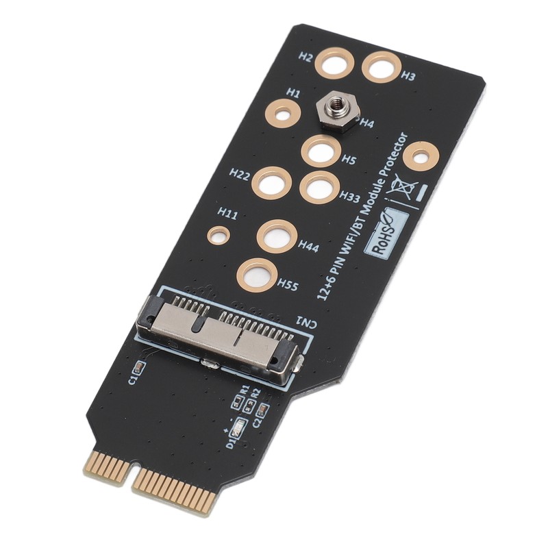 12+6Pin WiFi Network Card and Bluetooth Module Protector Adapter for