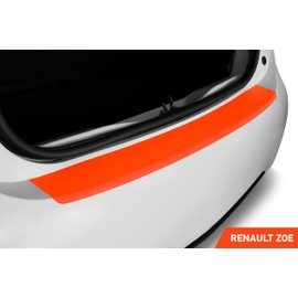 Luxshield Car Bumper Protector Set for Renault ZOE BFM I 2012-2024 - Rear Bumper guards for cars, anti scratch, Paint Protection For Sill - Transparent