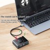 PEIYUI S25 Ultra External Sound Card with Volume Control, USB