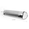Silver Multifunctional Kitchen Stainless Steel Ginger Garlic Nutmeg Grater Nut