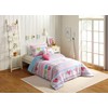 Urban Playground A010917PKEAS Daphne Comforter Set, Twin, Pink, 4 Piece