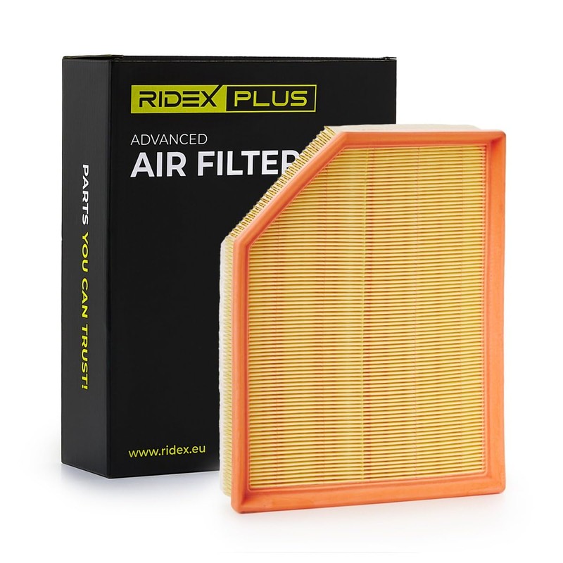RIDEX PLUS 8A0836P Engine Air Filter Insert with Pre-Filter