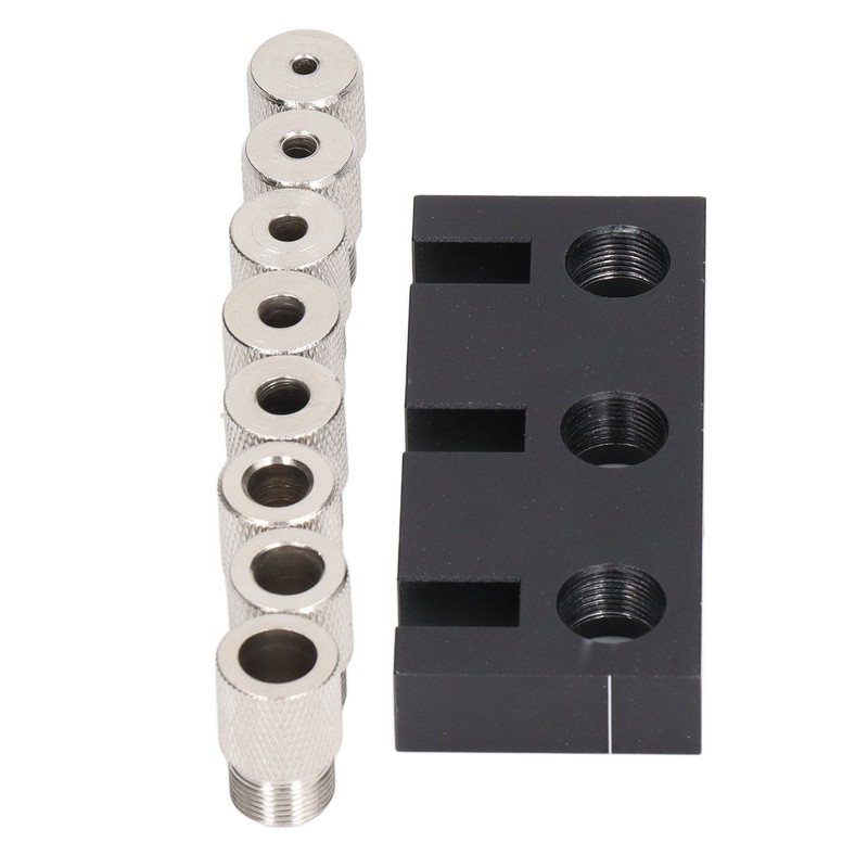 Hole Punch Locator Jig 3 in 1 Log Tenon Woodworking