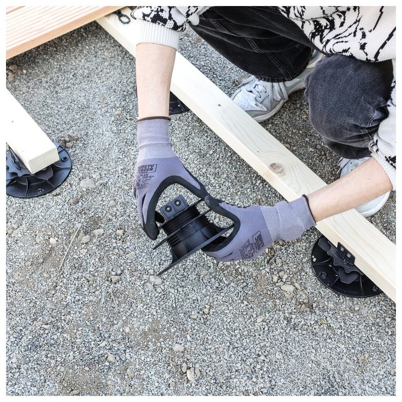 Sanpro Decking Support Bracket: Height Adjustable & Quick Release Size