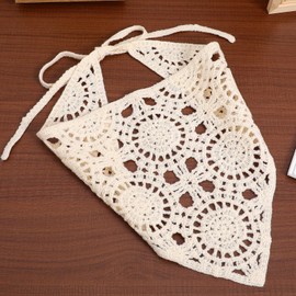 FRCOLOR 6pcs Crochet Bandana for Women Versatile Hair Scarves Easy to Use Headbands for Daily Wear Travel Photo Props