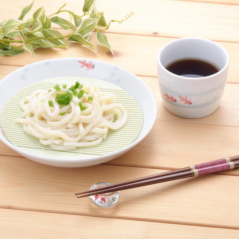 Kanese Soba Boar Cup Set, Mino Ware, Swimming Goldfish Free