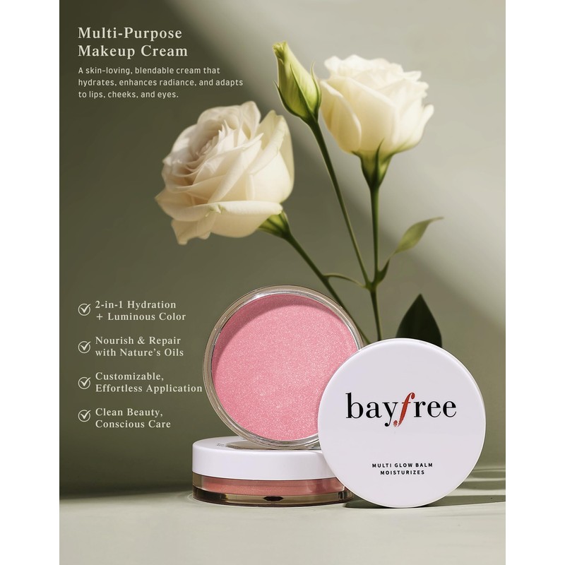 bayfree Multi Glow Balm Blush for Cheeks Blush Face Dewy