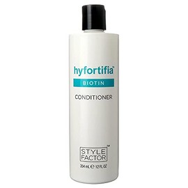 Style Factor hyfortifia™ Biotin Shampoo Conditioner Treatment | Shine Strengthen and Nourish | Made in USA (Conditioner 12 Oz)