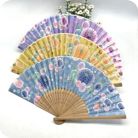 SENMAN Women's High Class Fan, Cute, Stylish, Traditional, Popular, Gift, Gift, Japanese Pattern, For Women, For Fireworks Displays, Overseas Souvenir, Yukata, Kimono, Japanese Accessories, Summer