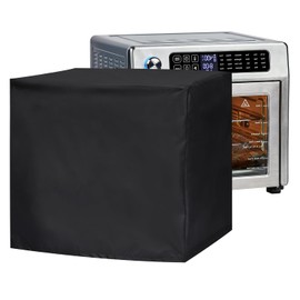 FlexiDapt Waterproof Air Fryer Cover for 10-26 Quart Extra Large Instant Pot Toaster Oven Electric Pressure Cooker Rice Cooker, Countertop Appliances Dust Cover, Black