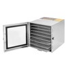 Commercial Food Dehydrator 8-Tray Fruit and Meat Dehydrator Stainless Steel