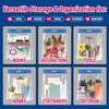 EASYYOURHOME 5PCS 5 Gallon Zipper Lock Plastic Bags with Handle