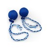 Islander Hawaiian Hula Implement Maori Poi Balls Blue