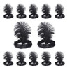 Sequins Feather Headpiece 1920s Carnival Party Accessory Party Feather Headband