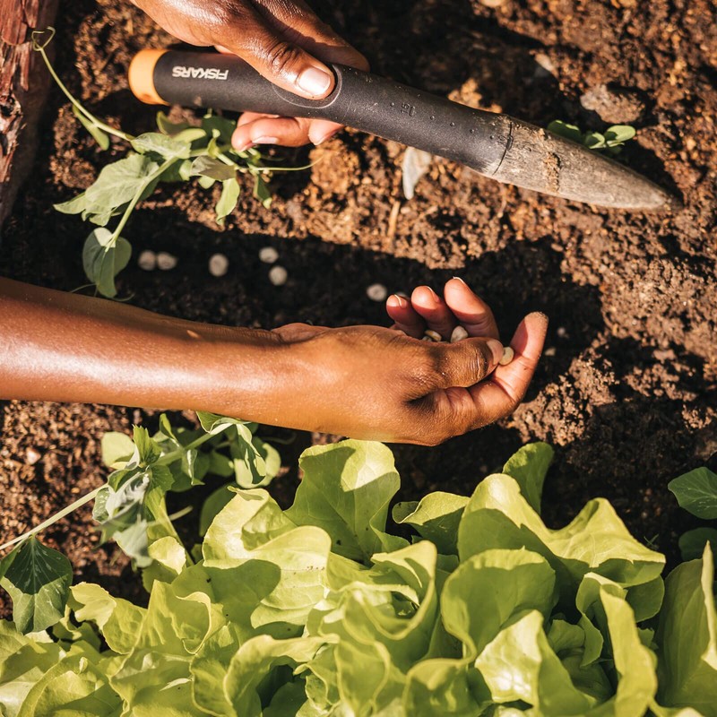 Fiskars 1057080 Solid Plant Pole, Length 26 cm, Fibreglass Reinforced