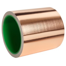 vootape Copper Foil Tape [4 inch x 33ft] with Double-Sided Conductive Adhesive for Guitar, Electrical Repairs, Crafts, Garden, Soldering, Grounding, EMI Shielding, Paper Circuits, Stained Glass