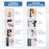 panthra 2 PCS Hat Organizer for Baseball Caps, Strong Adhesive