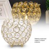 Crystal Tea Light Candle Holders Wedding Decor Table Centerpieces (Gold