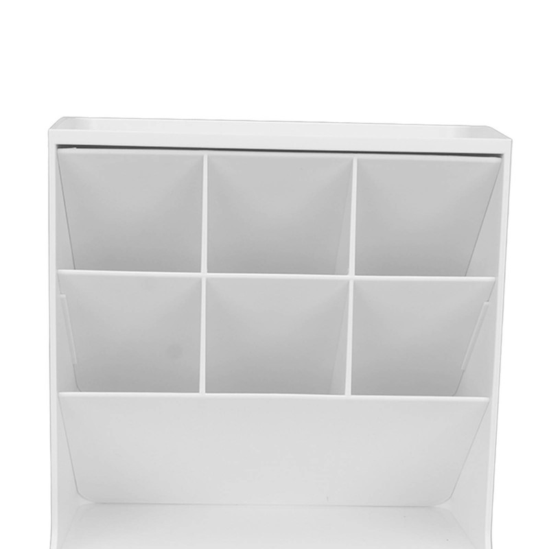 Storage Box Oblique Plug in Design Large Capacity Plastic Pen