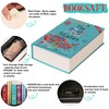 Deversion Book Safe Storage Box with Real Pages Combination Lock
