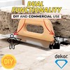 DEKOR Groover Trowel - 8.85" x 5.90" - German Stainless