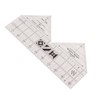Ruler Grids 45/60/90 Degree Double Strip Ruler Transparent Acrylic Non