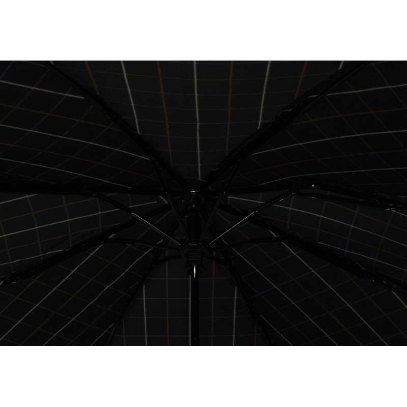 Happy Rain Umbrella Collapsible Umbrella Super Mini Men's 42068 Black