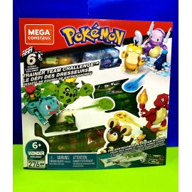 MEGA 2021 MEGA Construx Pokémon - Trainer Team Challenge Construction Set - 276 pcs