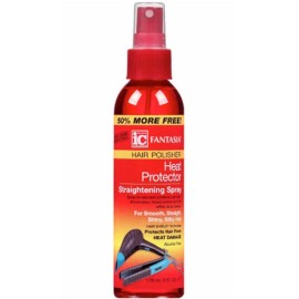 IC Fantasia Hair Polisher Heat Protector Straightening Spray - 2 fl oz.