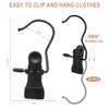Duoleimi 20 Piece Clamp Hook Set - Clothes Pegs Towel