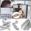 M2 Screws and Nuts, 230pcs M2 Bolts and Nuts Set
