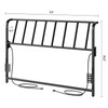 MAHANCRIS Queen Size Headboard Only, Metal Headboard with 2 Power