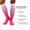 Comrad Double Dip Nylon Knee High Socks - 15-20mmHg Graduated