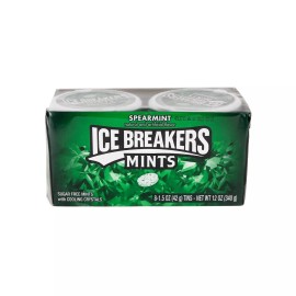 Ice Breakers Spearmint Sugar-Free Mints 8 Count - 1.5 oz