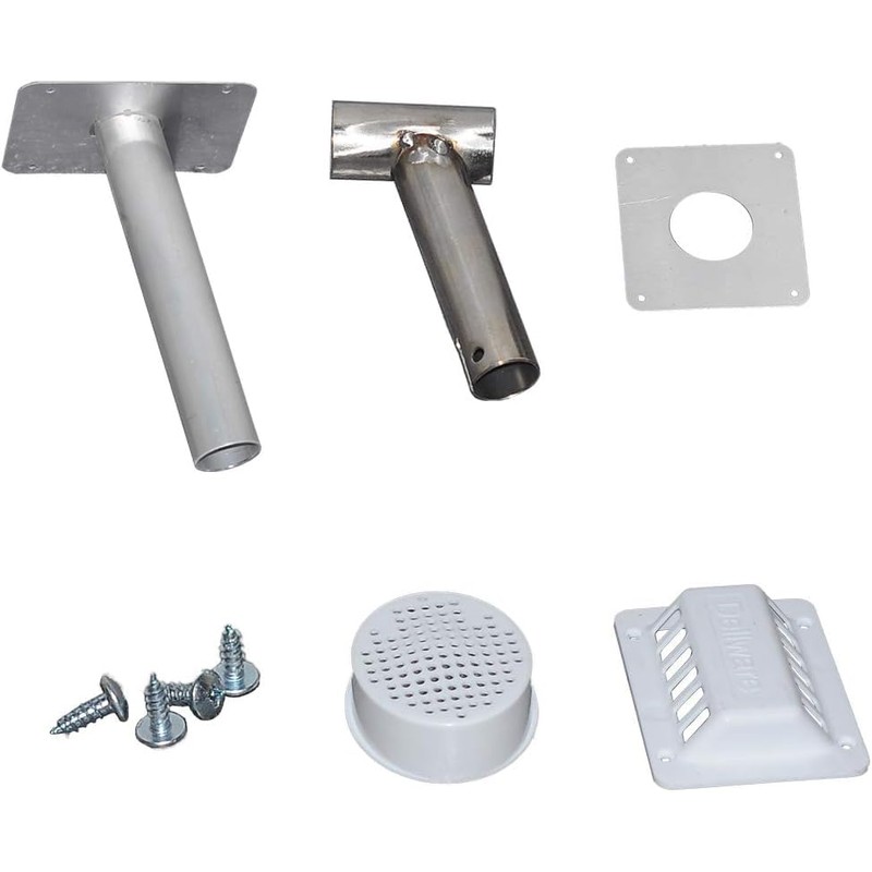 SMETA Gas Flue Vent Kit Motorhome Parts & Accessories, 3