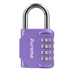 Puroma 1 Pack Combination Lock 4 Digit Locker Lock Outdoor