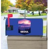 Seoul South Korea Design A Souvenir Magnetic Mailbox Cover