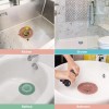 Gotega 5 Pack Hair Catcher Shower Drain Covers Protector Multiple