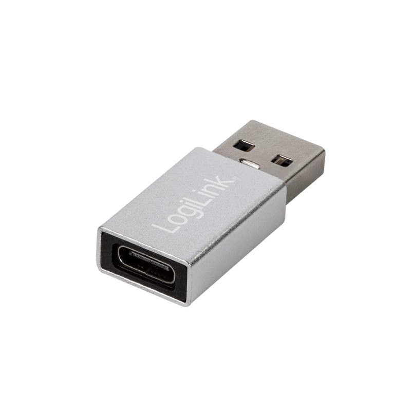 LogiLink USB 3.2 Gen1 Type-C Adapter, USB-A (Male) to USB-C