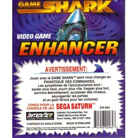 Game Shark Video Game Enhancer (Sega Saturn)