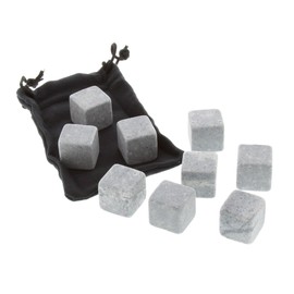 Pradel Excellence RT100 Set of 9 Cooling Stones 16 x 10.5 x 2.8 cm Grey