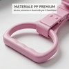 HYFZOD 4 Pezzi maniglie box bambini, Anelli Lettino per Aiutare